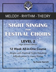 Sight Singing for Festival Choirs Student Reproducible PDF cover Thumbnail
